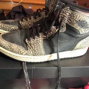 Air Jordan 1 Black Elephant